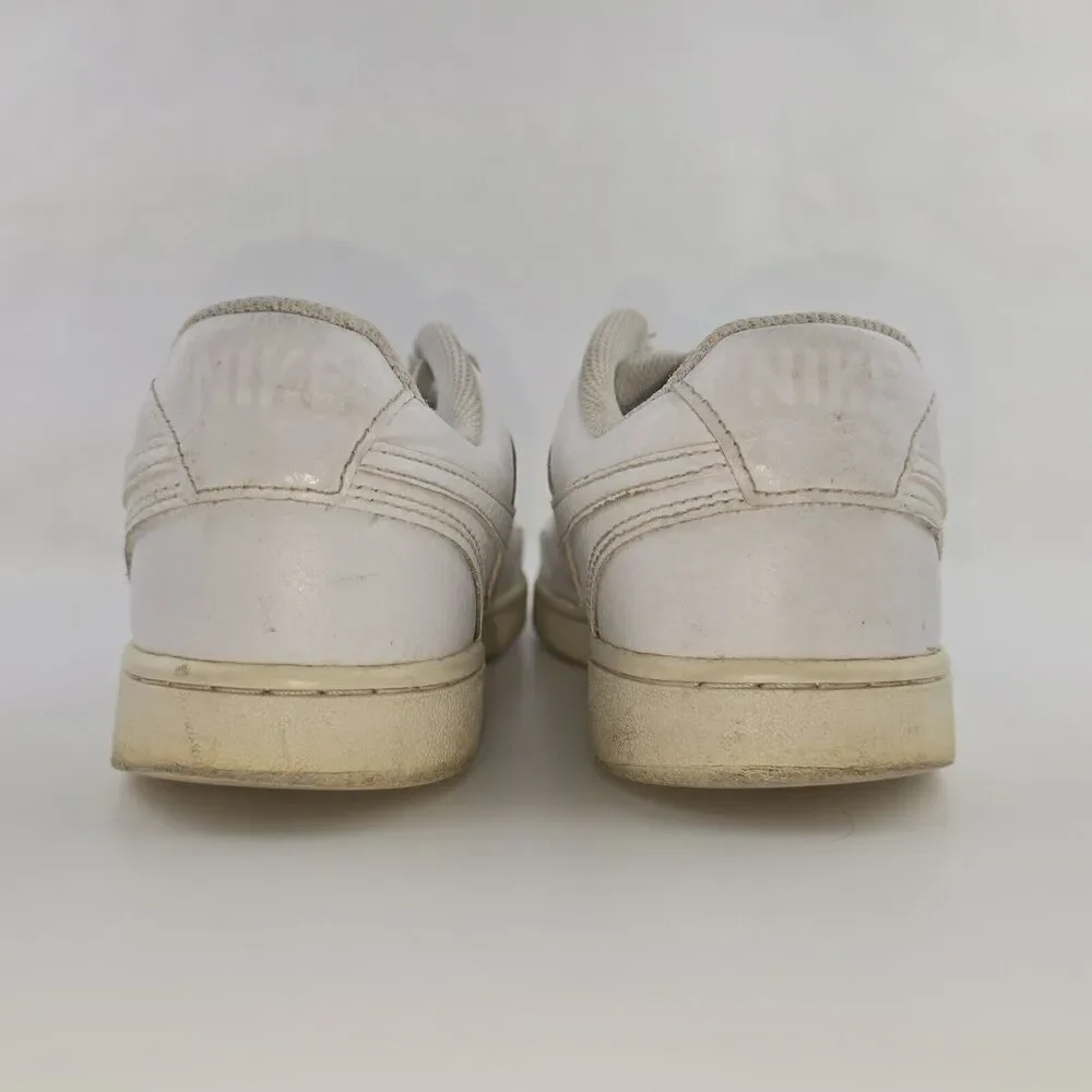 Nike‎ Court Vision Low Sneakers Shoes Triple White CD5434-100 Womens Size 7.5